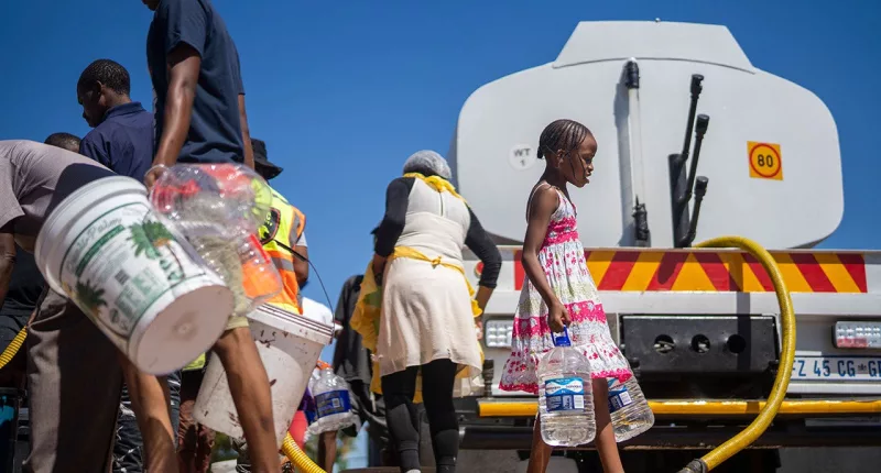 Unprecedented water crisis grips South Africa's largest city
