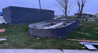 Storms destroy Taco Bell in Indiana