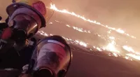 Teen firefighters step up to the flames as Texas wildfires spread