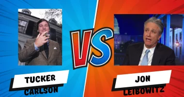 Tucker Carlson Is Clearly Defeating Jon Stewart In Their Yearslong Rivalry