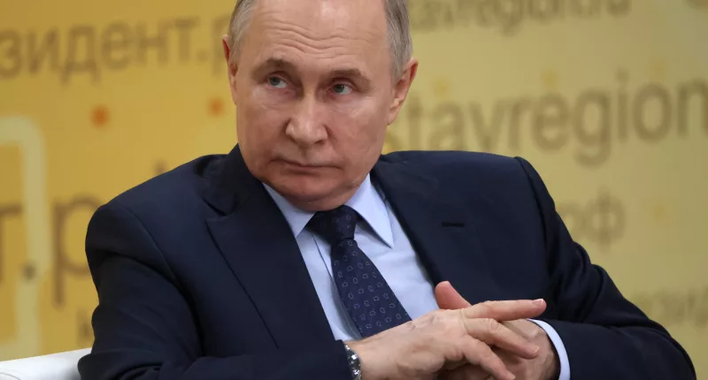 The deranged despot tested his nuke sirens all across Russia in preparation for WW3