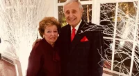 Martin Greenfield wife with her husband