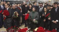Ambassadors lay flowers at site of Moscow concert hall massacre