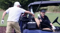 Michael Douglas, 79, and Catherine Zeta-Jones, 54, look loved-up