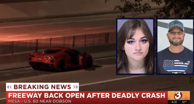 Motorcyclist killed by 18-year-old Corvette driver: Cops