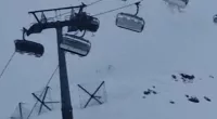My cable car horror: Holidaymaker thought she was going to die as she was trapped in gondola as it was tossed around by 70mph winds for a terrifying 40 minutes - and vows never to ski in Italy again unless resort bosses tighten safety