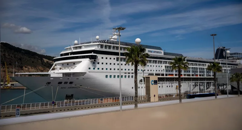 Cruise ship carrying 1,500 passengers stuck in port due to passengers’ visa problems