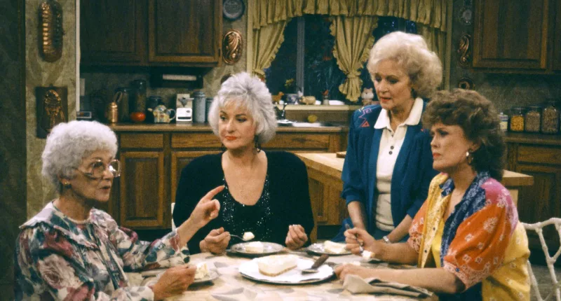 How old were the Golden Girls on the show and in real life?