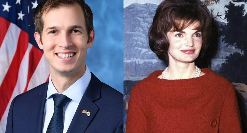 Is Jake Auchincloss Related To Jackie Kennedy
