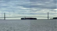 Massive container ship loses power near NYC's Verrazzano Bridge