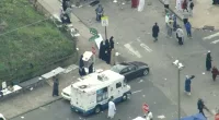 Gunfire erupted in the West Philadelphia area during a Eid al-Fitr celebration