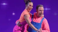 Rufus Hound and Sally Hodgkiss