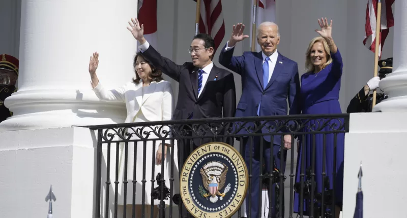 Biden hosts Japan's PM over China concerns and US Steel deal