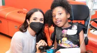 Meghan Markle Continues Charitable Initiatives With L.A. Hospital Visit