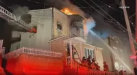 Owner of NYC home that went up in flames says he can't get rid of squatters who 'have more rights' than him