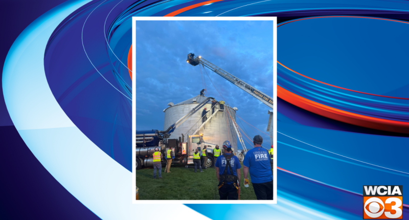 Urbana Fire Dept. aids in Livingston Co. grain bin rescue