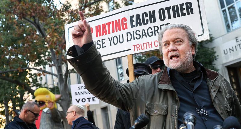 Steve Bannon is heading to JAIL as judge upholds his conviction