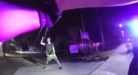 Video shows moments before deputies fatally shoot man armed with railroad spike at Florida church