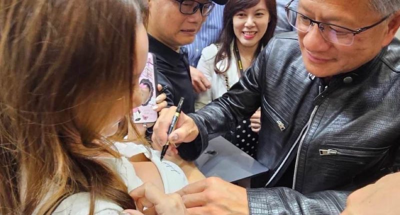 How rock star CEO of Nvidia stirred up 'Jensanity' in Taiwan