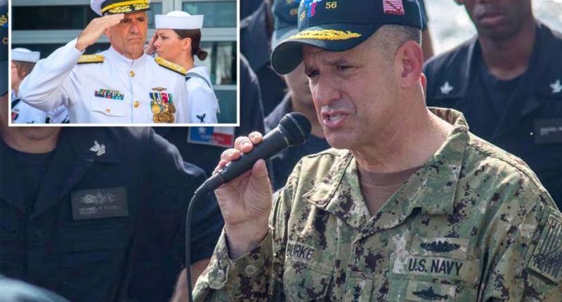 Retired Navy Admiral Robert Burke charged over alleged bribery scheme