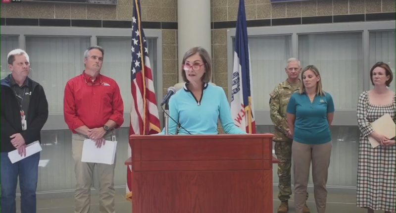 Gov. Reynolds on Iowa flooding: 'Devastation is severe'