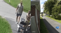 WATCH: Man steals money jar from Virginia brother and sister at their lemonade stand