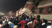 Two passenger trains collided in Egypt