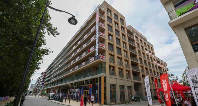 Team GB's Olympic quarters in Paris