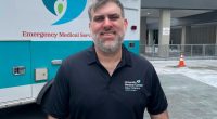 An ER nurse says it was 'second nature' to rescue a man trapped in hurricane floodwaters