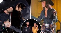 Bella Hadid and boyfriend Adan Banuelos shut down street on horseback for NYFW event
