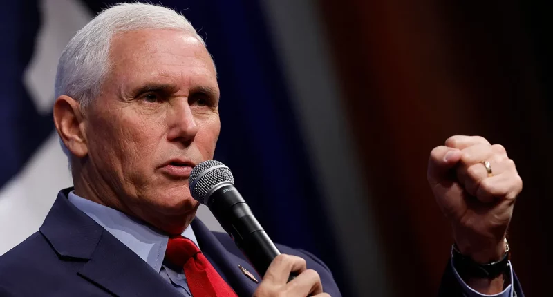 Pence urges GOP to unite behind Ukraine in bid to counter China, Russia