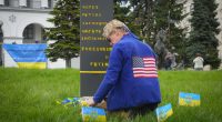 The Latest: Man held after apparent Trump assassination attempt was filmed by AP in Kyiv in 2022