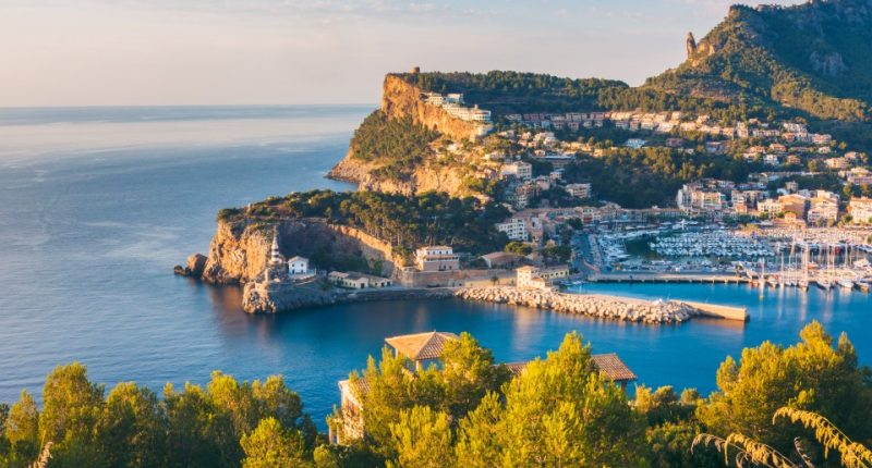 The 55-year-old woman was found by her husband at their home in Majorca (file photo)