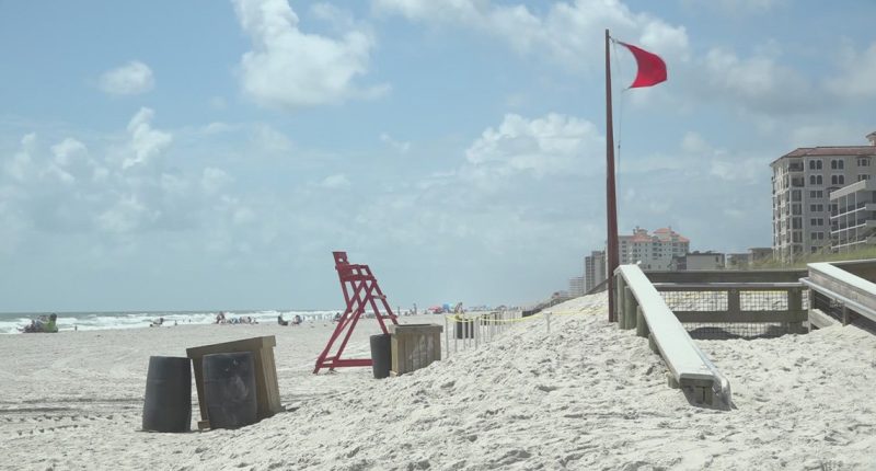 Ocean Rescue warns of hazardous conditions at Jacksonville Beach