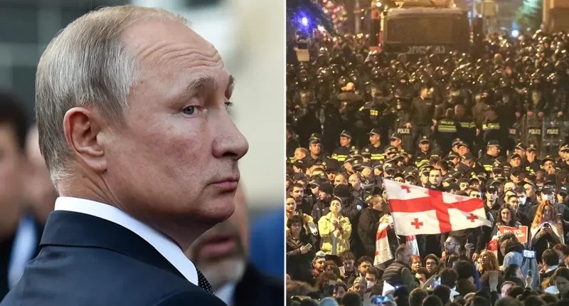 Pro-Putin party wins contested election as Georgia drifts further from US, Europe