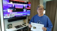 Mary Nelson became the first last voter in a presidential election