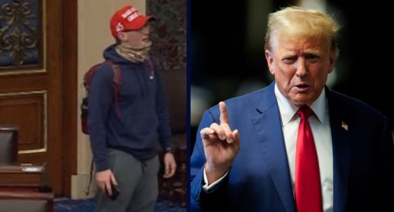 Judge nixes Jan. 6 rioter's bid to pause case over Trump win