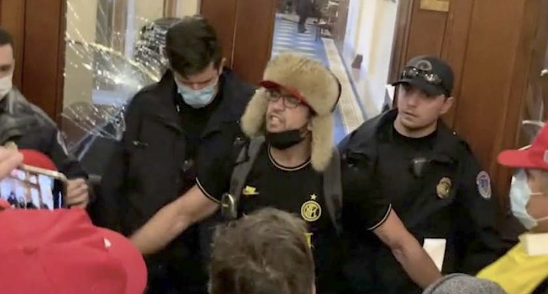 One of the most violent Jan. 6 rioters sentenced to 8 years