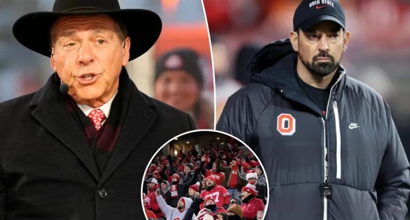 Nick Saban bemoans Ohio State fans still upset with Michigan loss