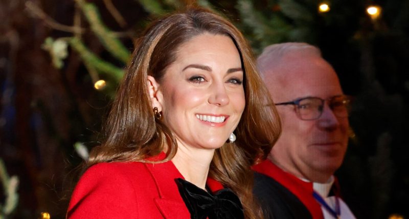 Kate Middleton Attends the Together at Christmas Carol Service