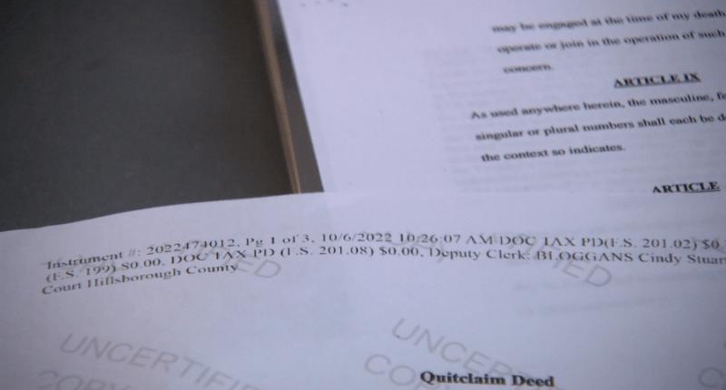 'I feel like they don't care': Woman says deed to her house is under a name she does not know