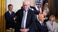 Hillary Clinton, George Soros and Denzel Washington received the highest US civilian honor