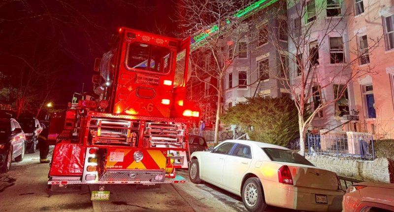 2 dead after separate fires strike Washington, DC