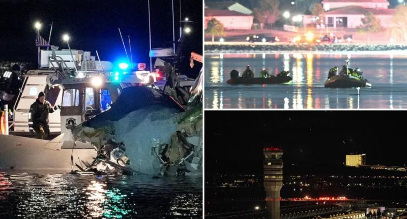 300 DC first responders dealing with 'very dark, cold conditions' as ‘rescue operation’ in the Potomac River continues 