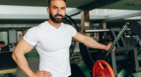 Portrait of a Personal Trainer in the Gym