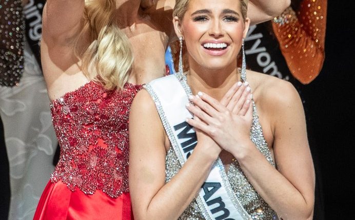 Abbie Stockard, 22, has been named this year's Miss America winner