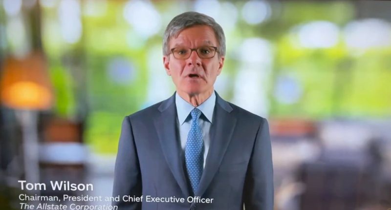 Allstate CEO Tom Wilson sparked a firestorm online after his message about the New Orleans New Year's Day terror attack