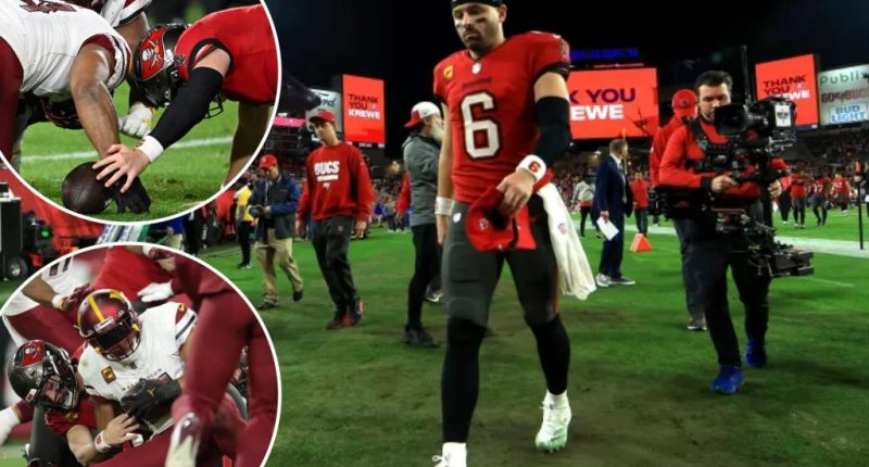 Baker Mayfield's fumble changed everything for Buccaneers in loss to Commanders