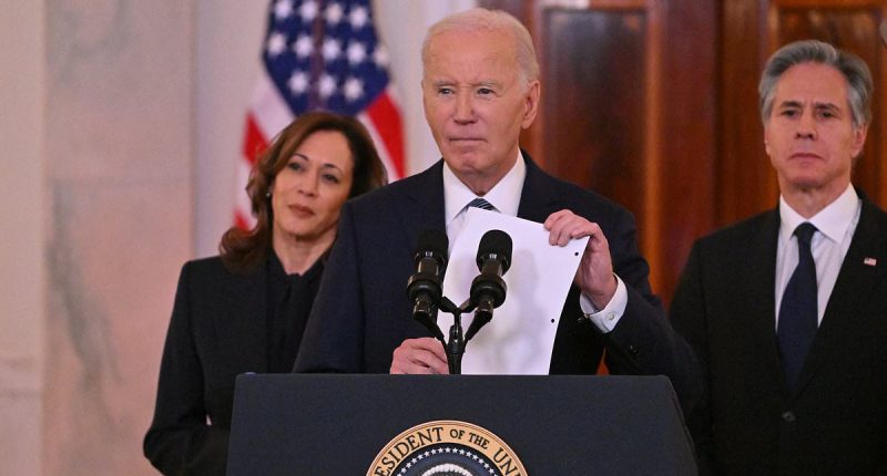 Biden's response to suggestion Trump deserves credit for ceasefire