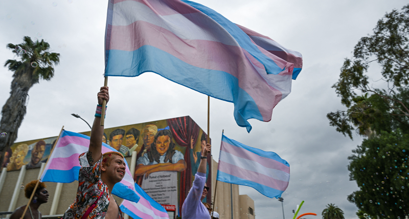 Blue states called out by women's group for ignoring risks posed by transgender inmates